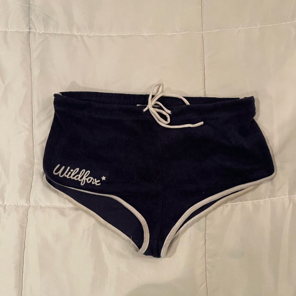 wild fox swim cover up shorts
